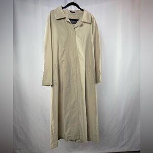 NWT Sanyo The Packable Trench Coat in‎ Tan Size 1X
